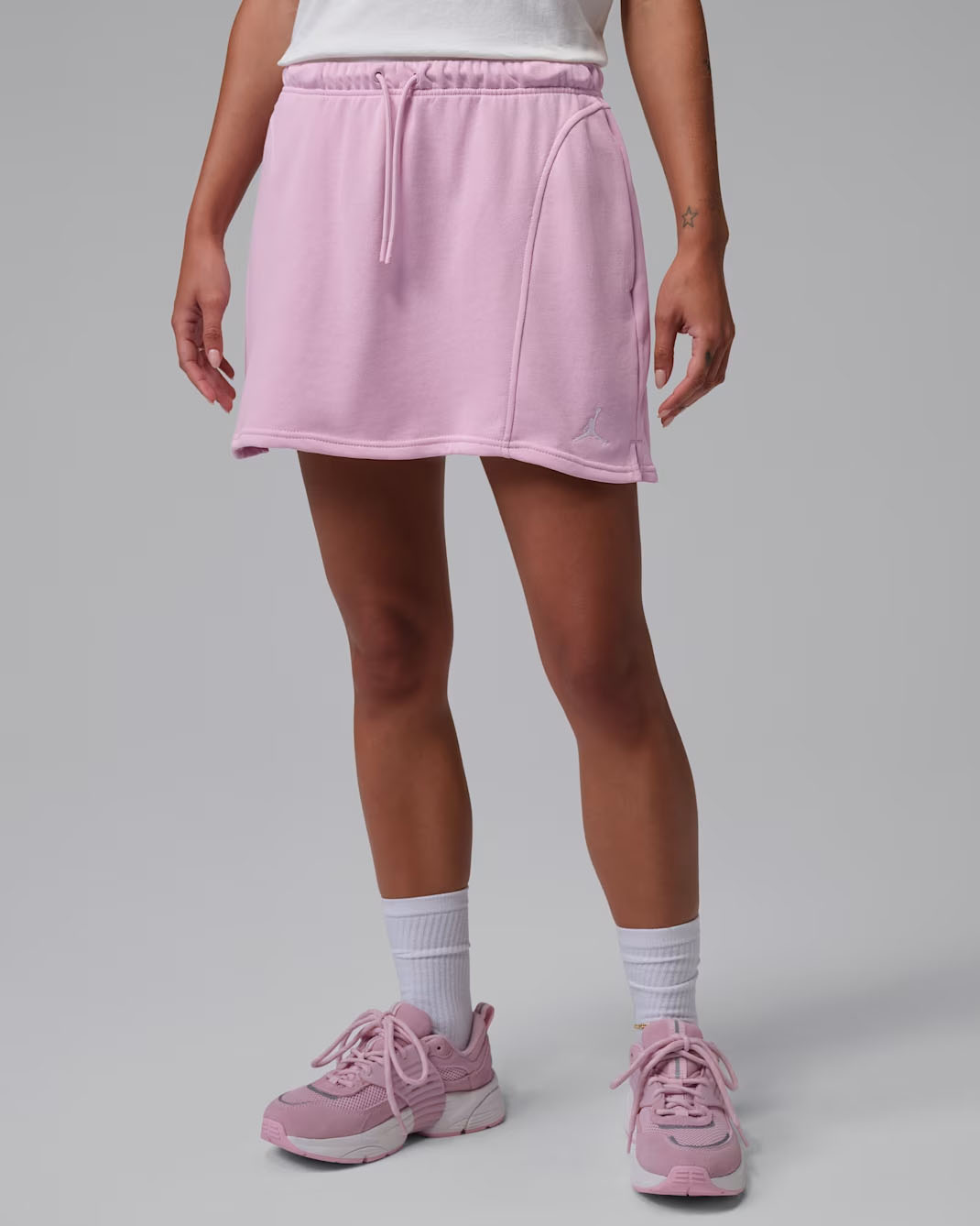 Jordan Brooklyn Fleece Women's Skirt Iced Carmine