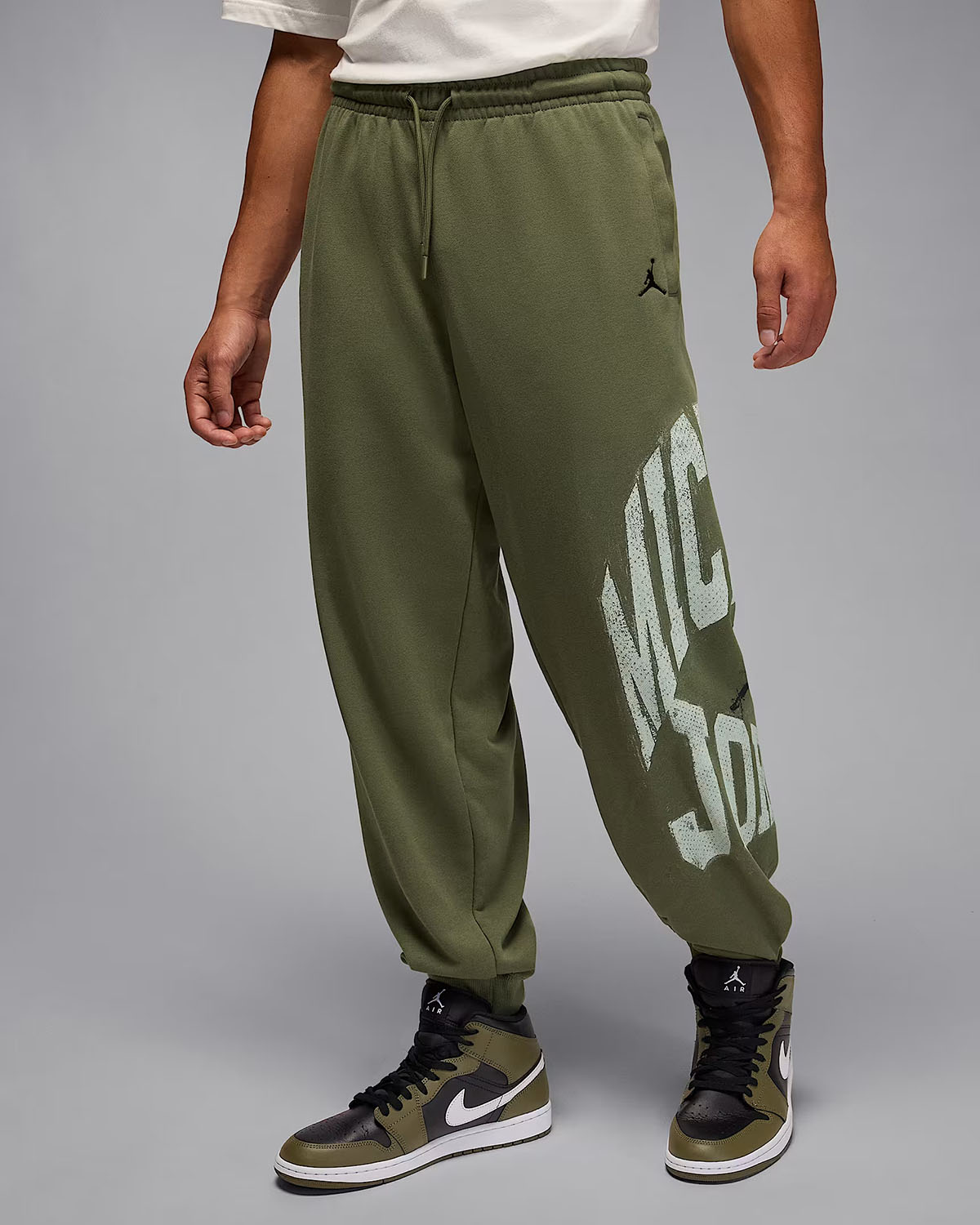 Jordan Brooklyn Mens Collegiate Pants Medium Olive