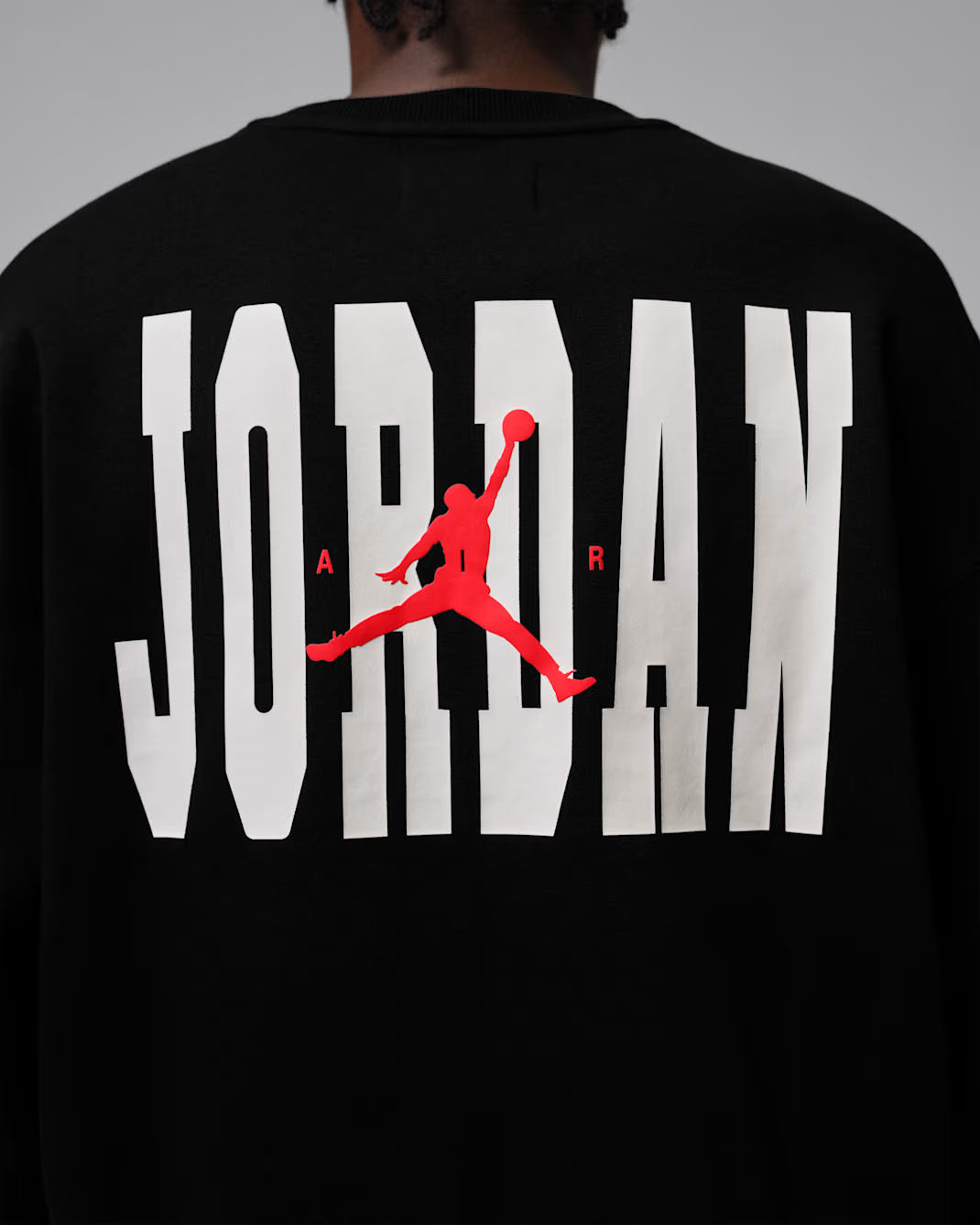 Jordan-Brooklyn-Mens-Crew-Neck-Sweatshirt-Black-Chili-Red-4