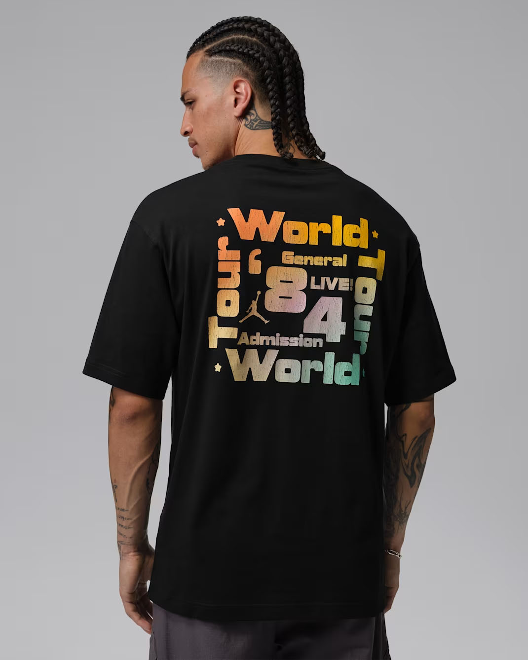 Jordan Brooklyn Men's Festival T-Shirt Black 2
