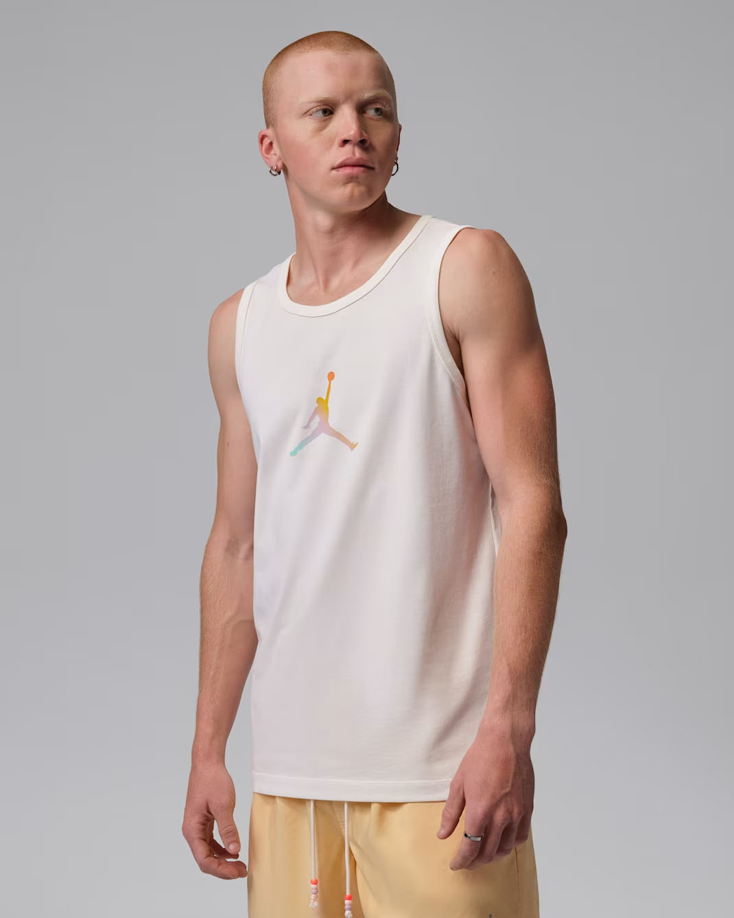 Jordan Brooklyn Men's Festival Tank Pale Ivory