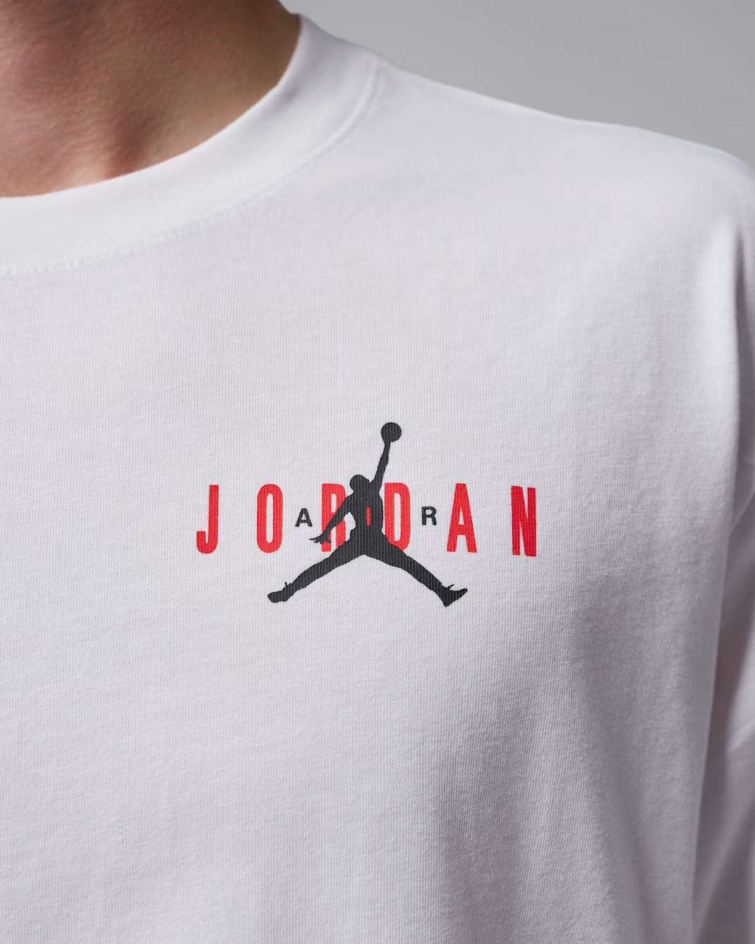 Jordan Brooklyn Men's Graphic T-Shirt White University Red 3