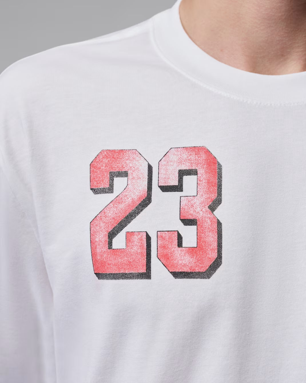 Jordan Brooklyn Men's Graphic T-Shirt White University Red 4