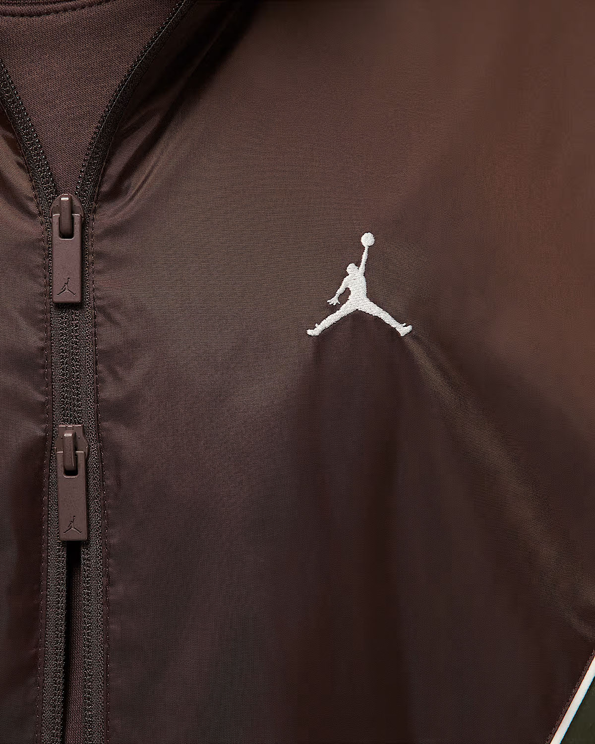 Jordan Brooklyn Mens Hooded Draft Jacket Baroque Brown Medium Olive Sail 4