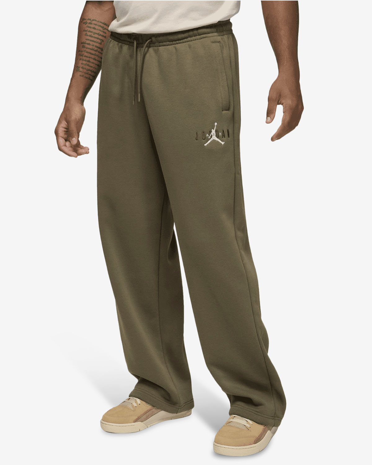 Jordan-Brooklyn-Mens-Oversize-Stretch-Pants-Medium-Olive-1
