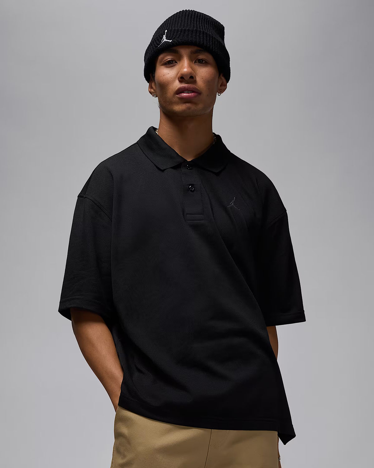 Jordan-Brooklyn-Mens-Polo-Shirt-Black-Iron-Grey-1