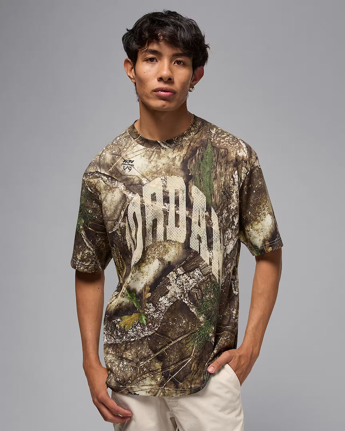 Jordan Brooklyn Mens Realtree Camo T Shirt
