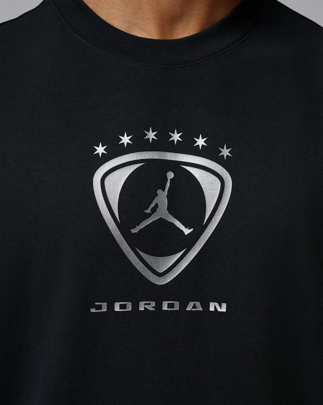 Jordan-Brooklyn-Mens-Sleeveless-Top-Black-Metallic-Silver-2
