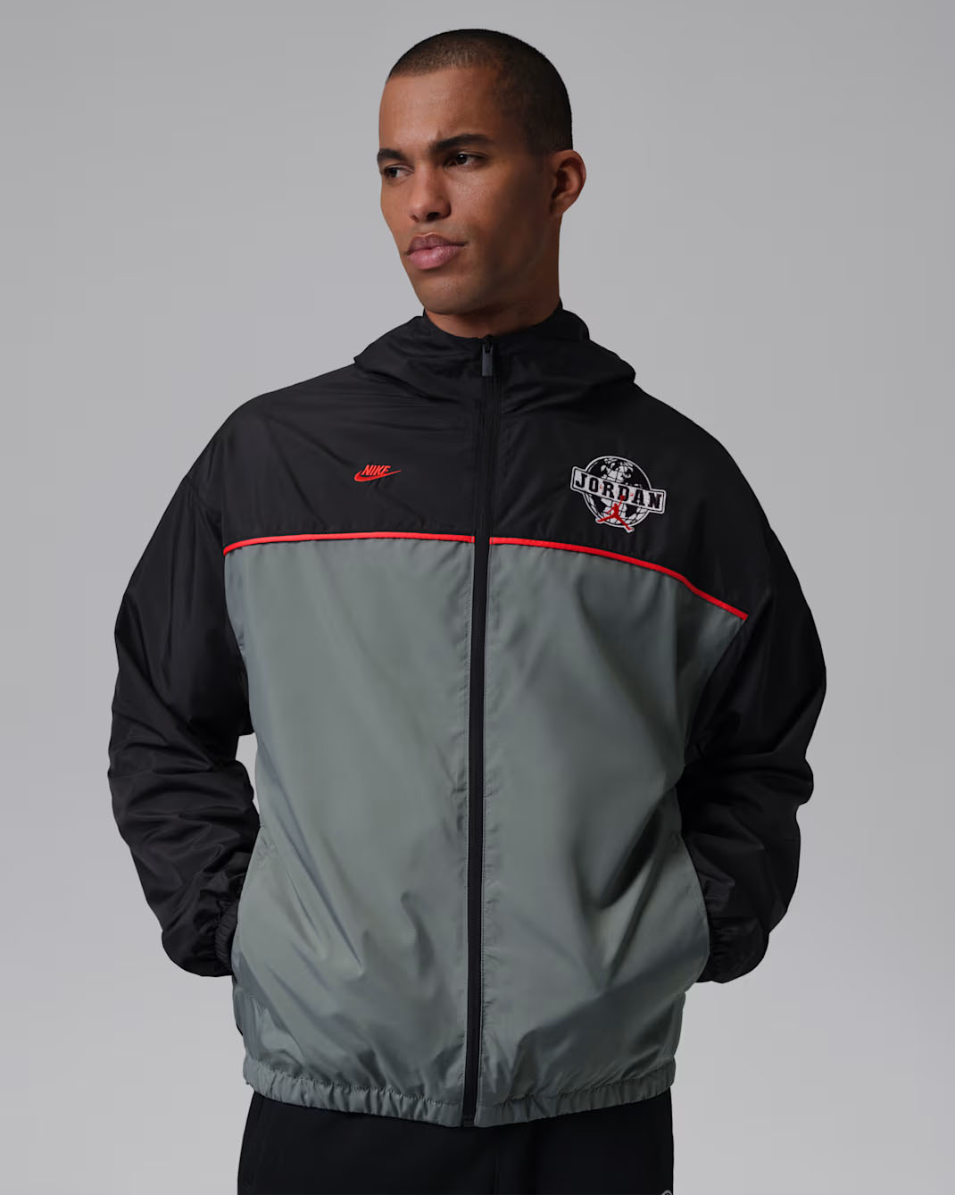 【Jordan】QBアカデミー SPIN IT トラックジャケット　ジョーダン Air Jordan 6 Reverse Infrared Salesman Worldwide Jacket