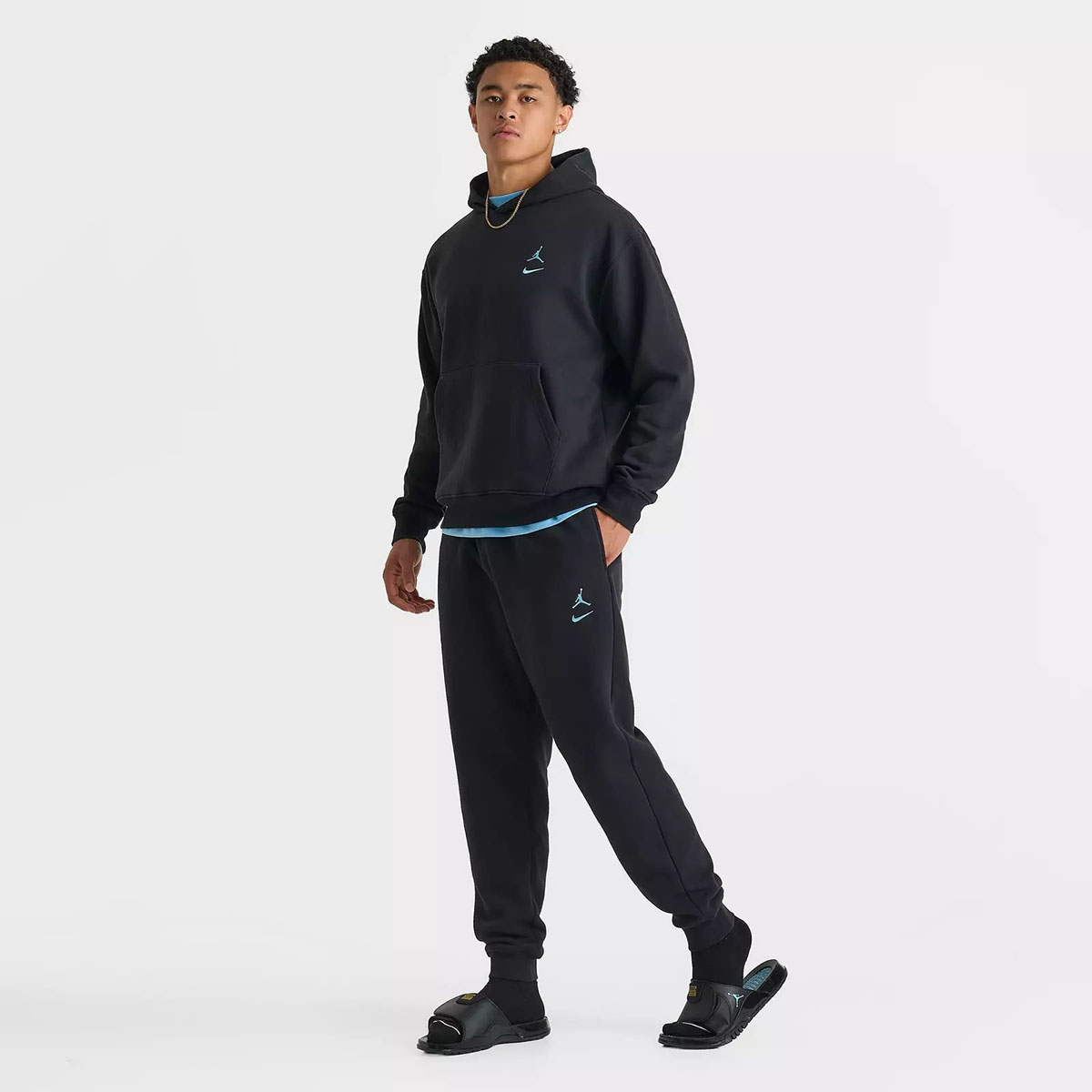 gamma blue nike hoodie
