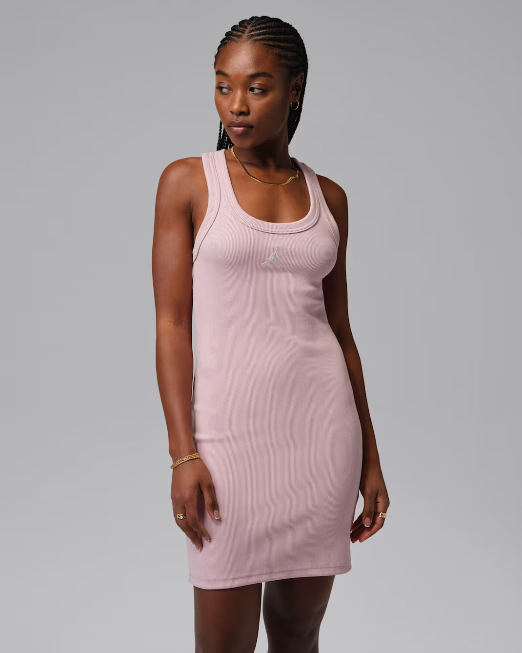Jordan Brooklyn Women's Tank Dress Iced Carmine