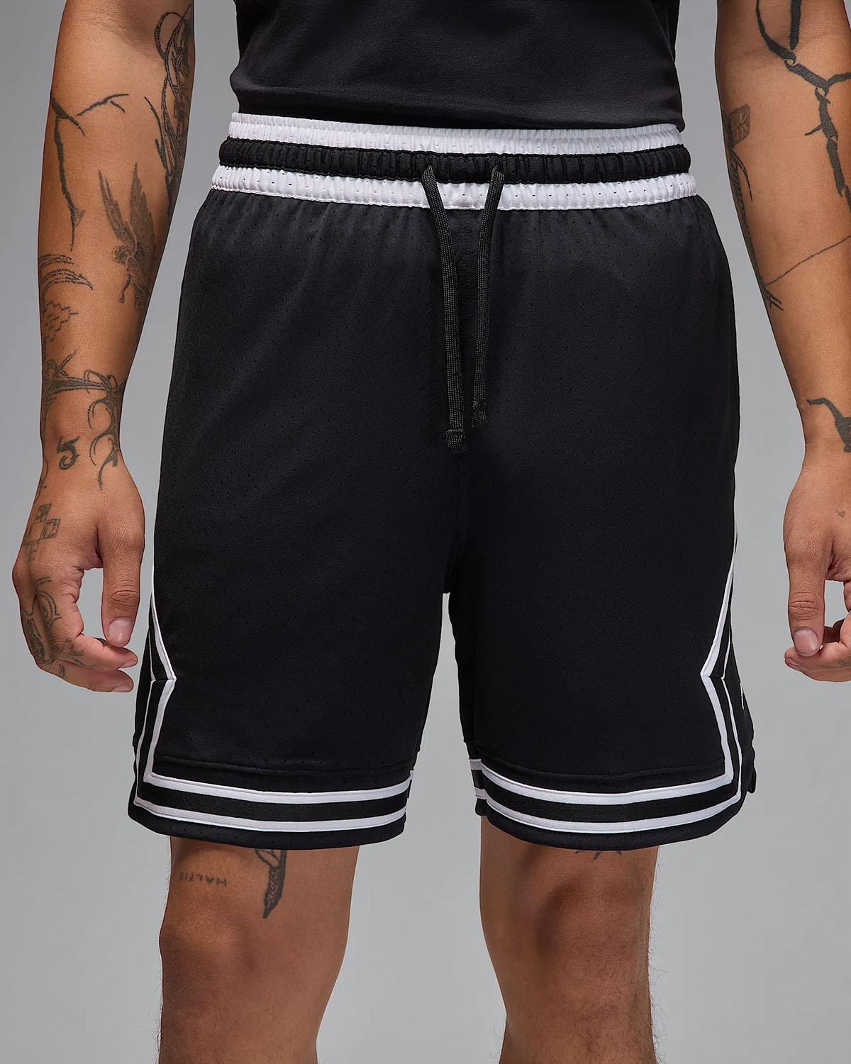 Jordan-Dri-Fit-Sport-Diamond-Shorts-Black-White-1