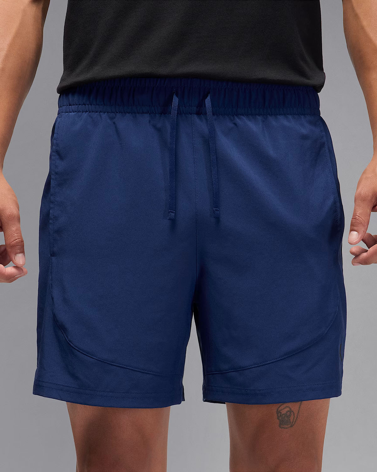 Jordan Dri Fit Sport Mens Woven Shorts Blue Void 1