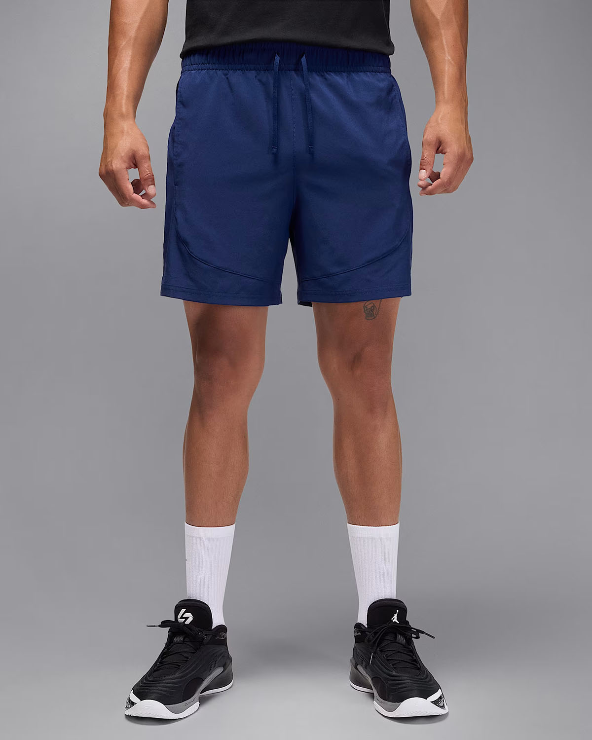 Jordan Dri Fit Sport Mens Woven Shorts Blue Void