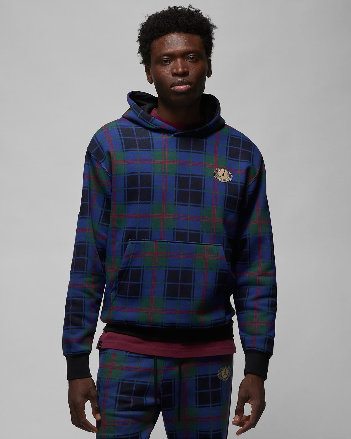 Jordan-Essential-Holiday-Plaid-Hoodie-Noble-Green-Blue