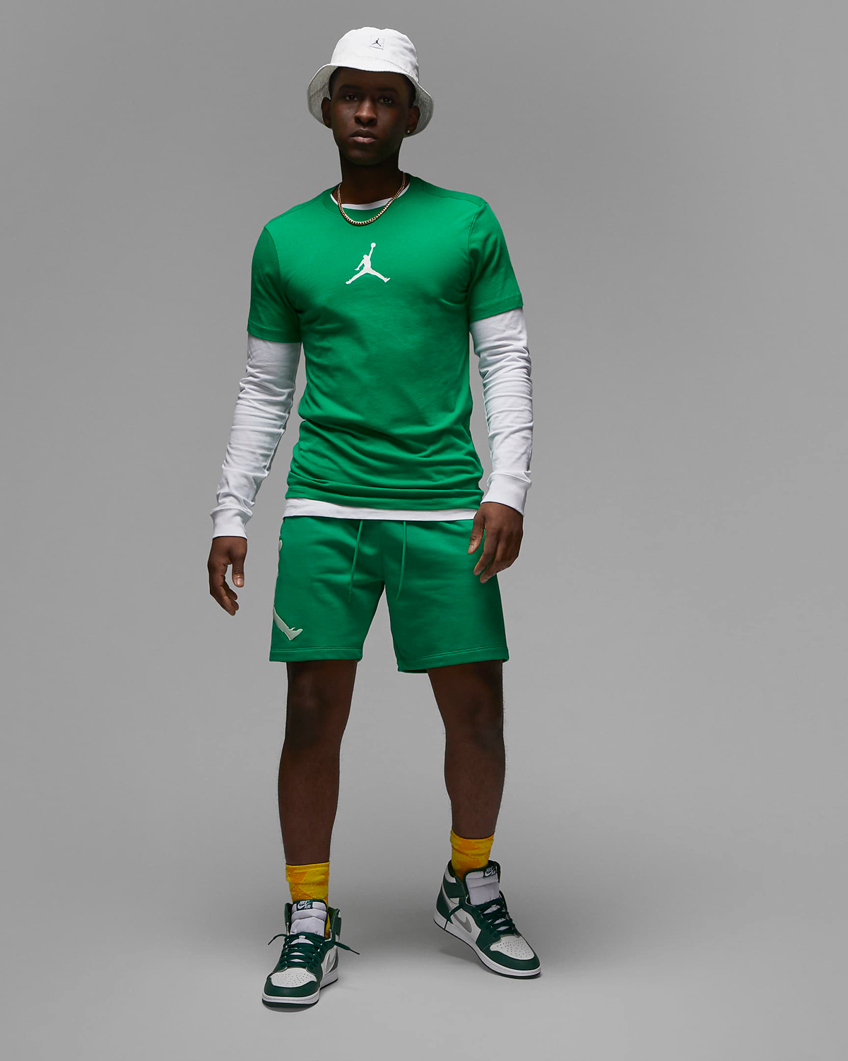 Jordan-Essentials-Fleece-Jumpman-Shorts-Lucky-Green-1