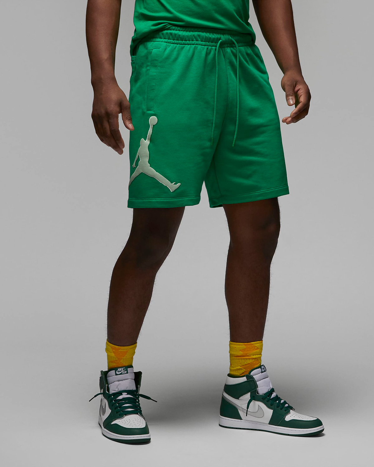 Jordan-Essentials-Fleece-Jumpman-Shorts-Lucky-Green-2