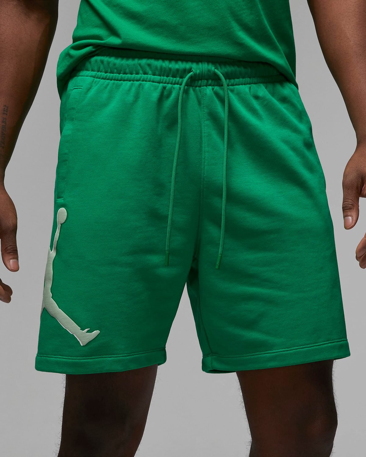 Jordan-Essentials-Fleece-Jumpman-Shorts-Lucky-Green-3