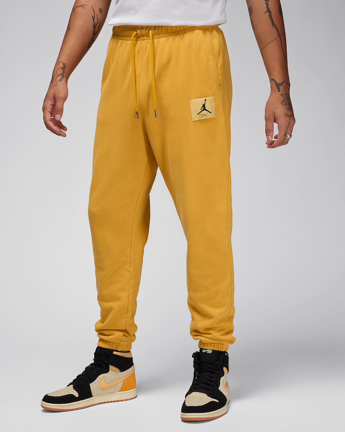 yellow jordan pants