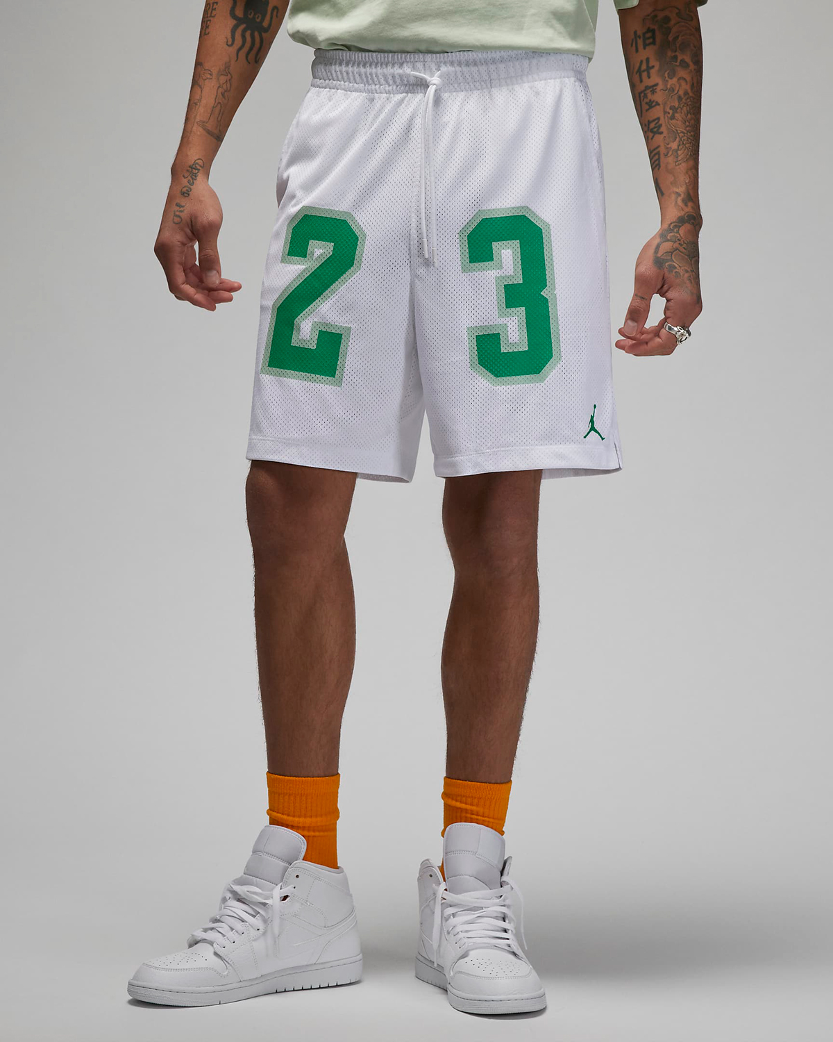 Jordan-Essentials-Graphic-Mesh-Shorts-White-Lucky-Green-2