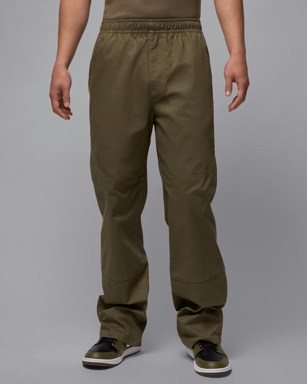 Jordan Essentials Mens Woven Pants Medium Olive