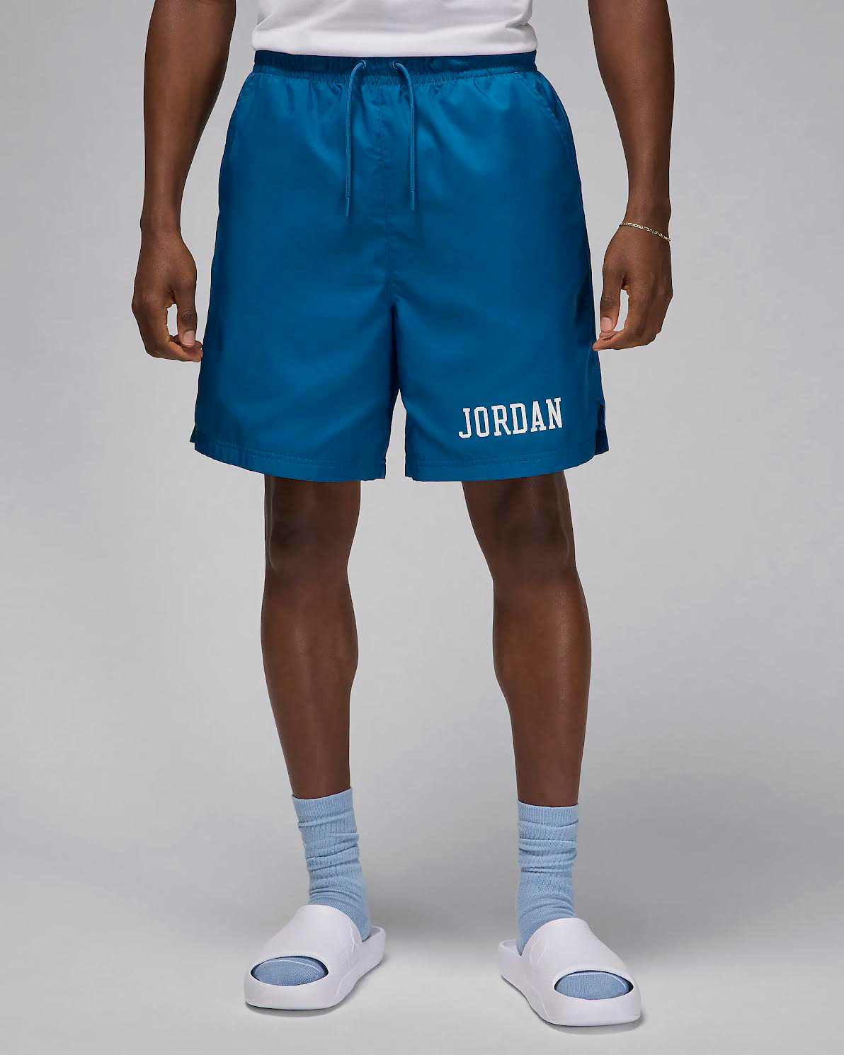 Jordan Poolside Apparel Industrial Blue Shirts Shorts Hats