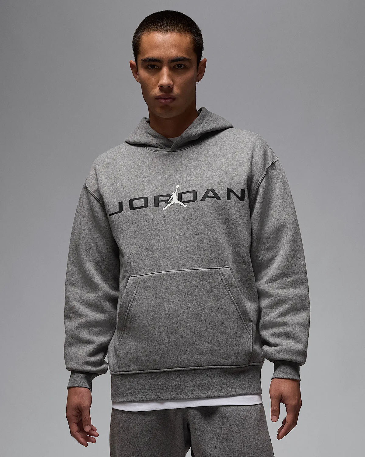 Jordan-Essentials-Stretch-Fleece-Mens-Hoodie-Carbon-Heather-Grey-Black
