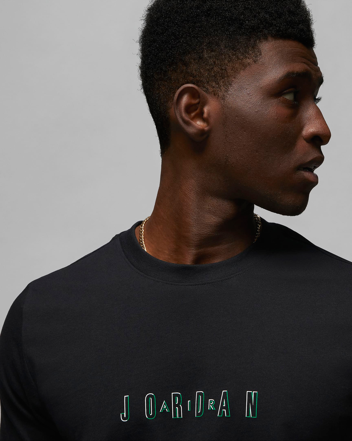 Jordan-Essentials-T-Shirt-Black-Lucky-Green-3