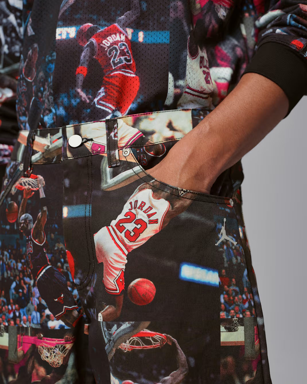 Jordan-Flight-All-Over-Print-Mens-Woven-Pants-Black-3