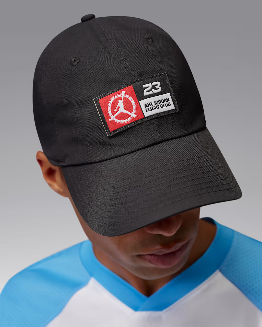 Jordan Flight Club Unstructured Adjustable Hat Black 3