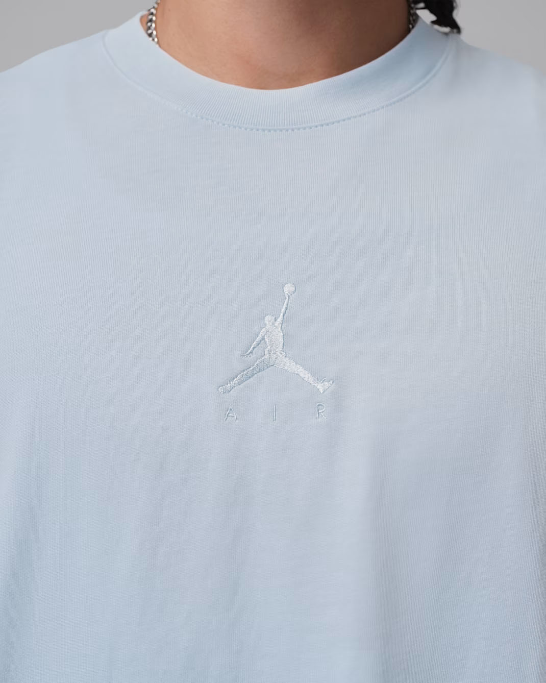 Jordan Flight Essentials Men's Oversized T-Shirt Aura Blue 2