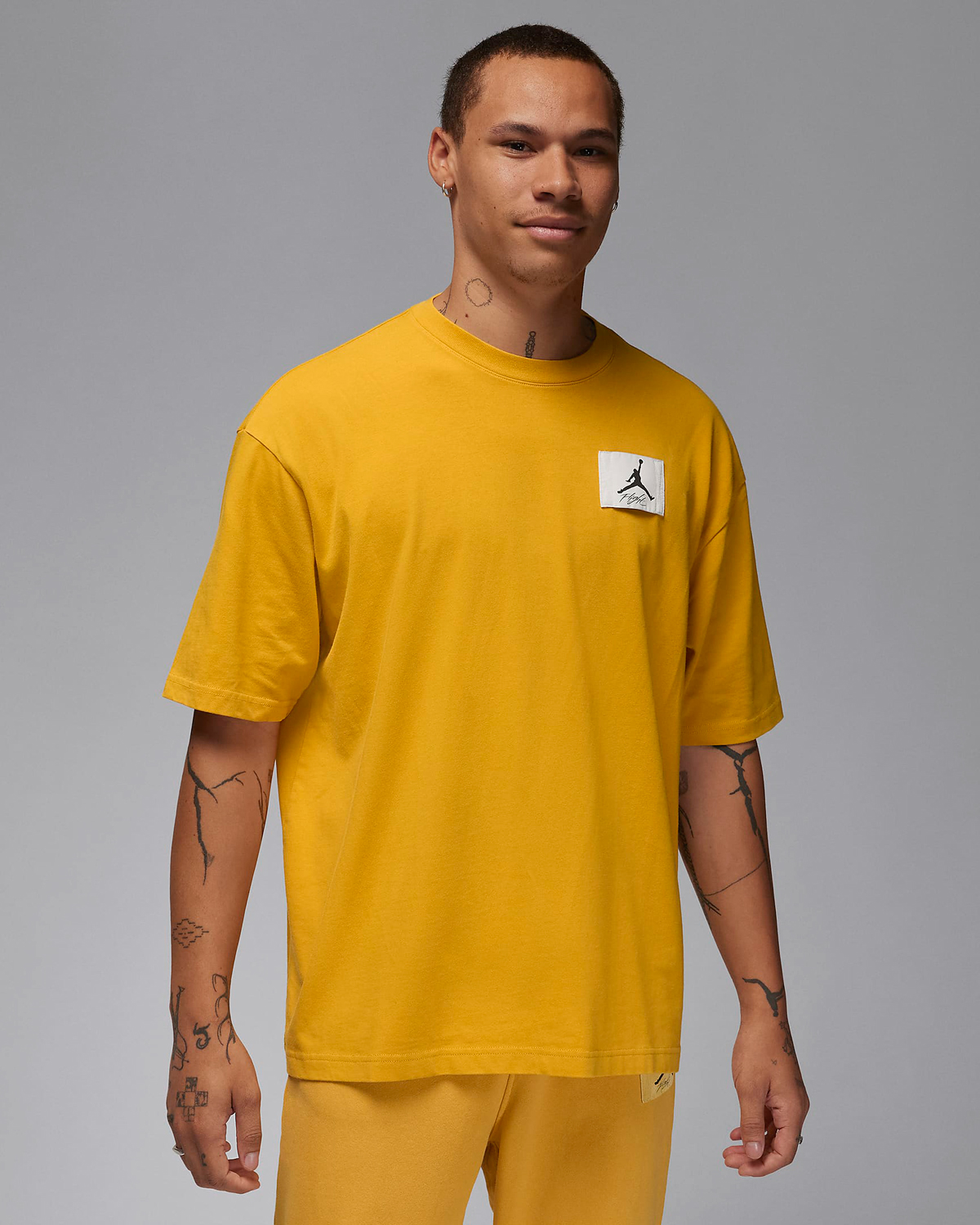 orange and yellow jordan 1 shirts
