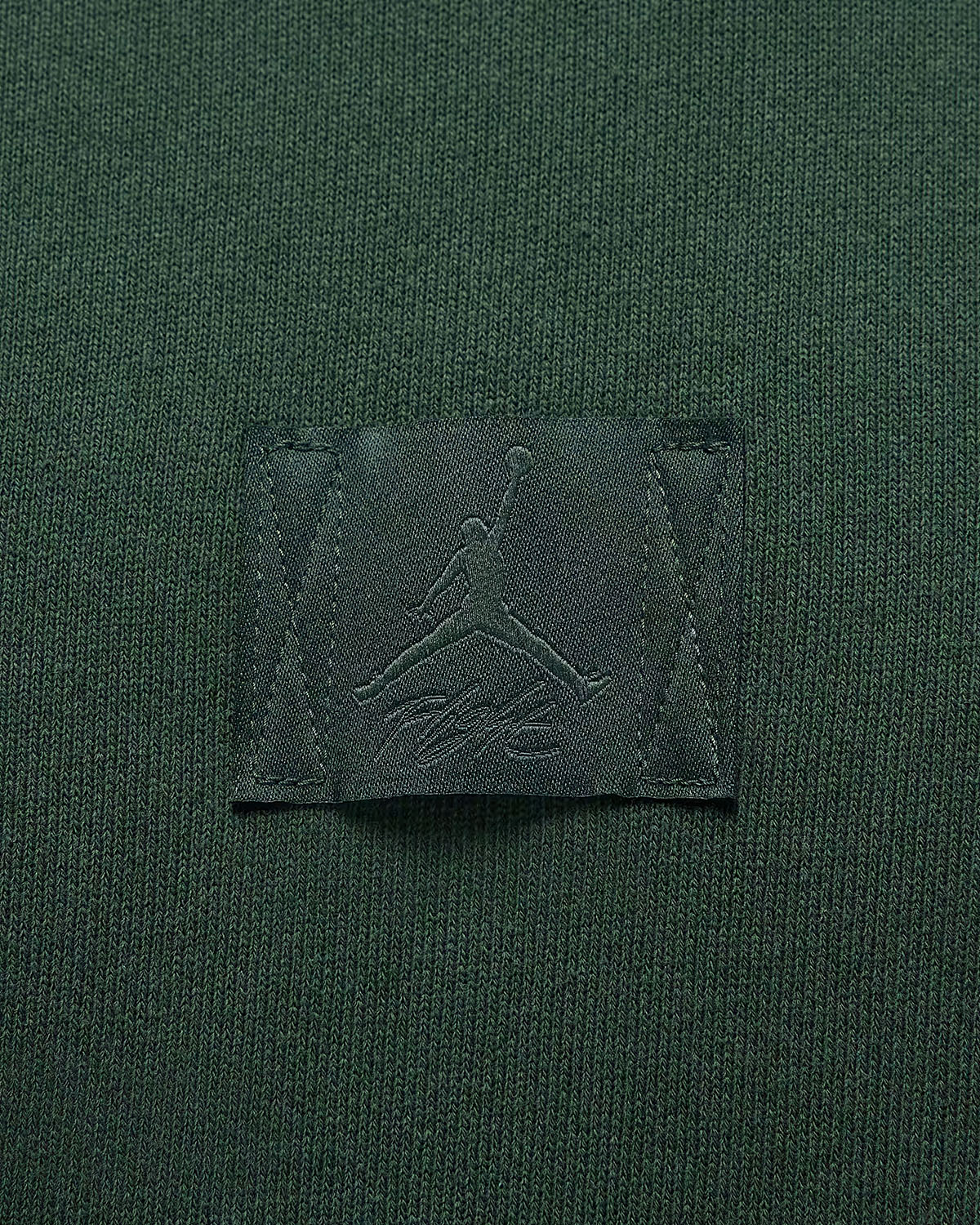 Jordan Flight Fleece Mens Pullover Hoodie Midnight Green Vintage Green 4