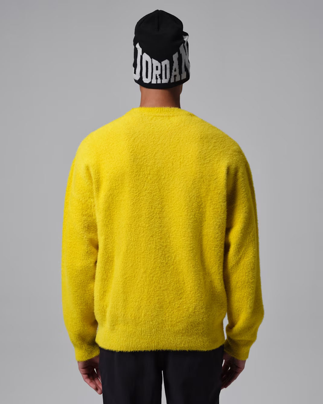 Jordan Flight Mens MoHair Sweater Bright Citon Sail 2