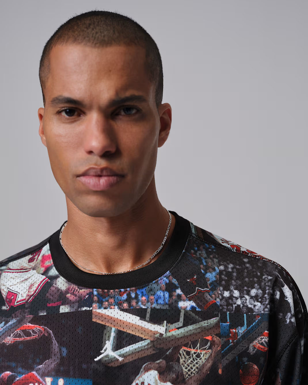 Jordan Flight Mens Printed Long Sleeve Jersey 3