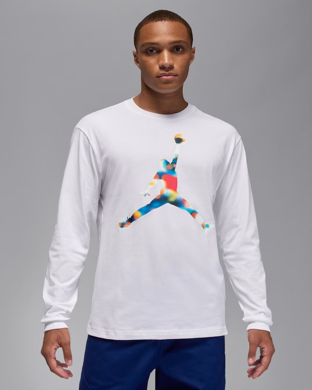 Jordan Flight Mountainside Mens Long Sleeve T Shirt White