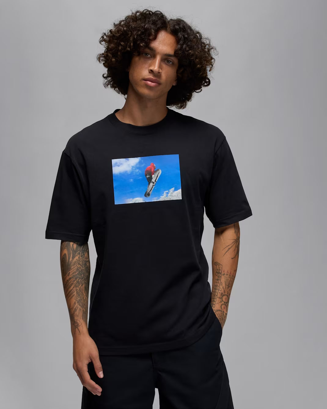 Jordan Flight Mountainside Mens T Shirt Black 1
