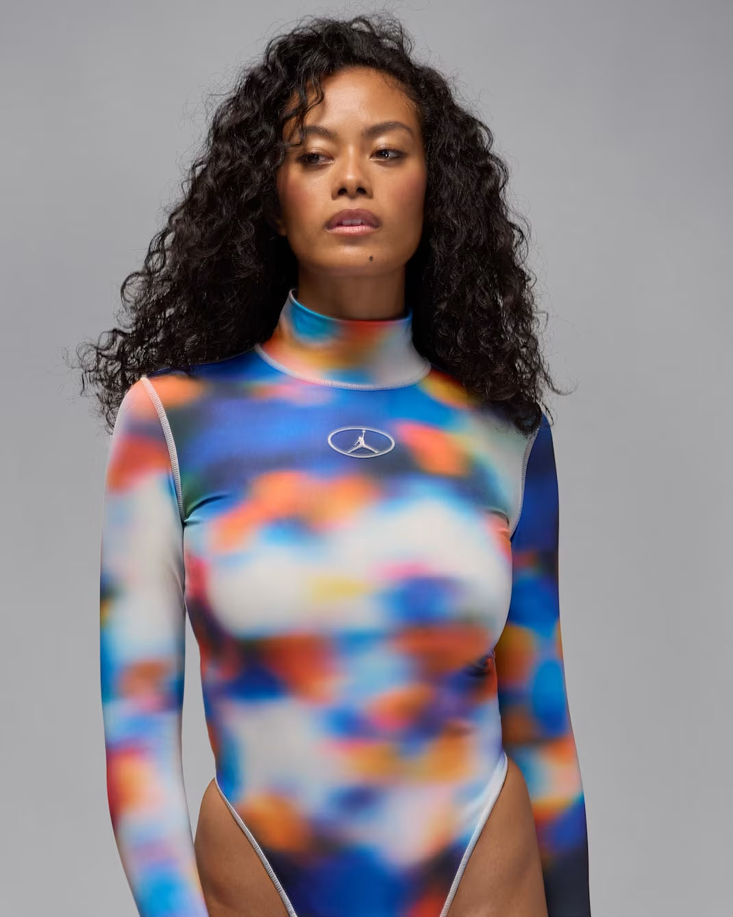 Jordan Flight Mountainside Womens Printed Long Sleeve Bodysuit 2