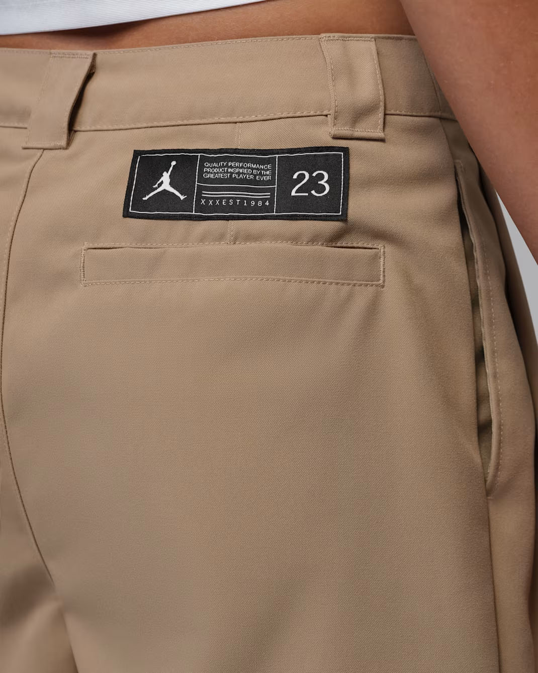 Jordan Flight Women's Big Chino Shorts Khaki 2