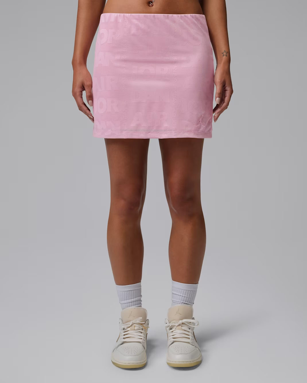 Jordan Flight Women's Open Knit Skort Iced Carmine