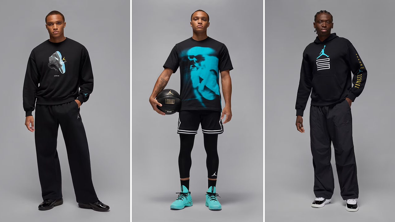 Jordan Gamma Blue Clothing Outfits