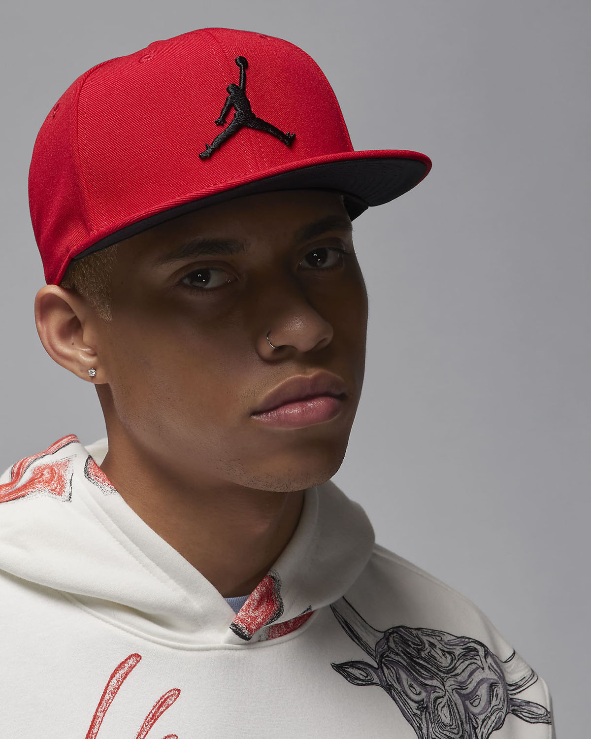 Jordan Jumpman Pro Hat Snapback Cap Gym Red Black