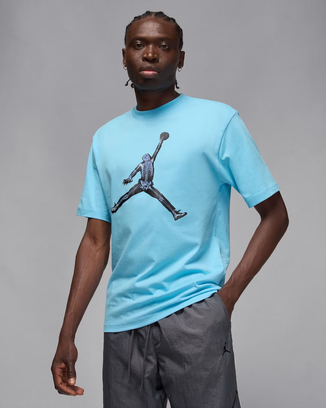 Jordan Jumpman X Ray Mens T Shirt Blue Chill 1