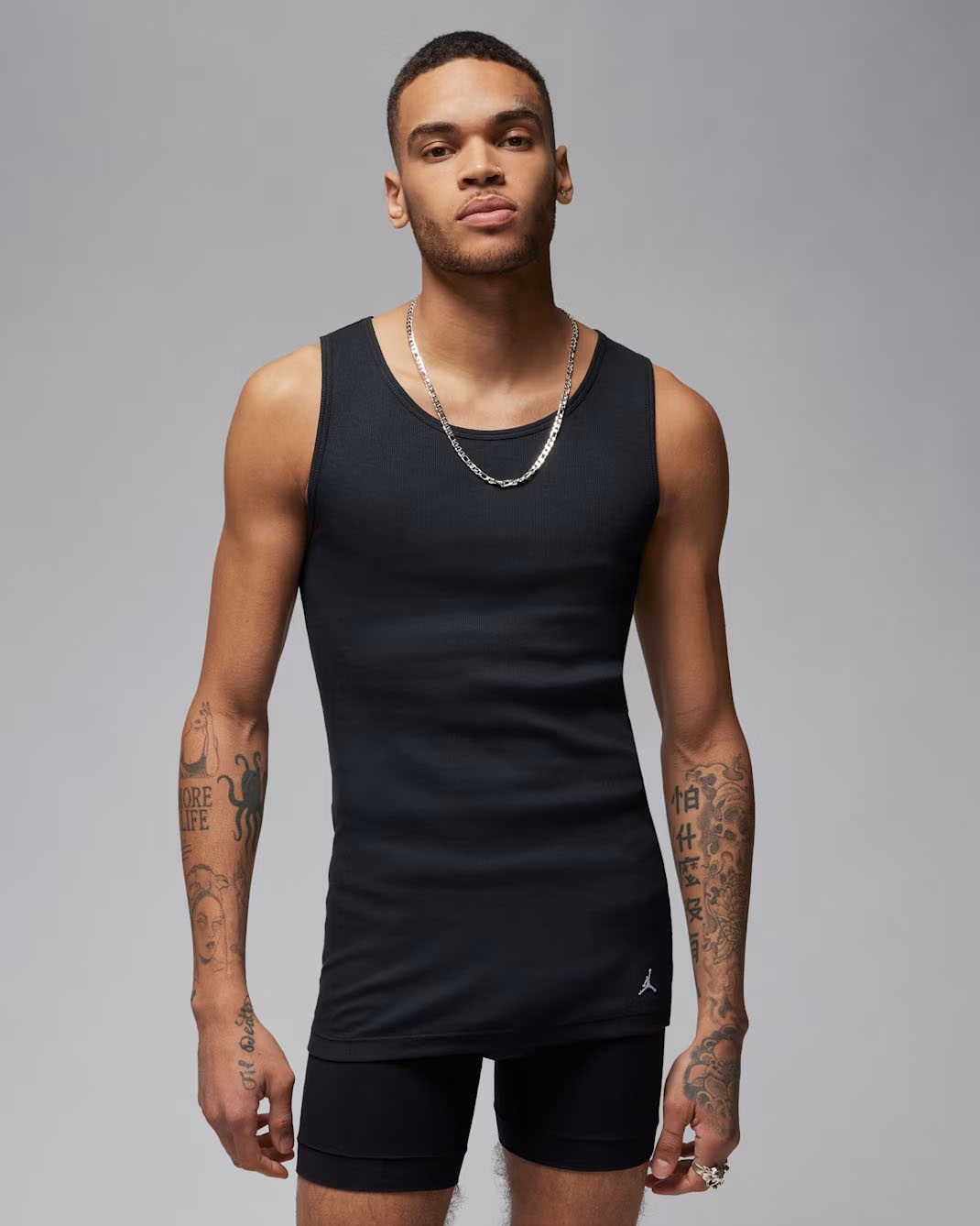 Jordan Men's Base Tank Tops 2-Pack Black