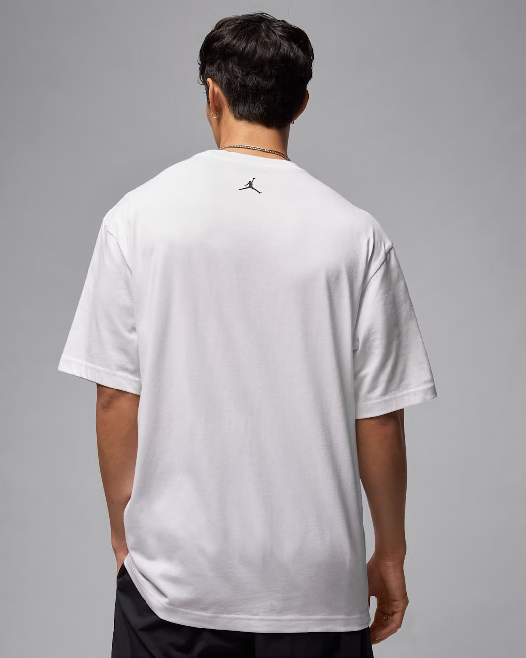 Jordan Men's Photo T-Shirt White Black 3