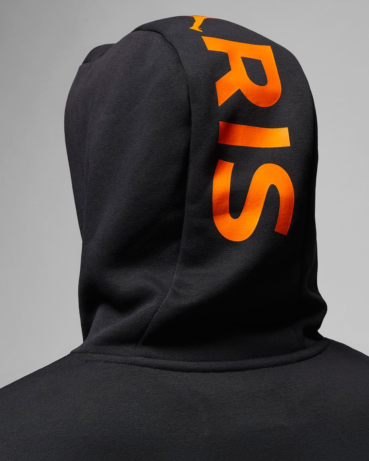Jordan-PSG-Paris-Saint-Germain-Hoodie-Black-Orange-5