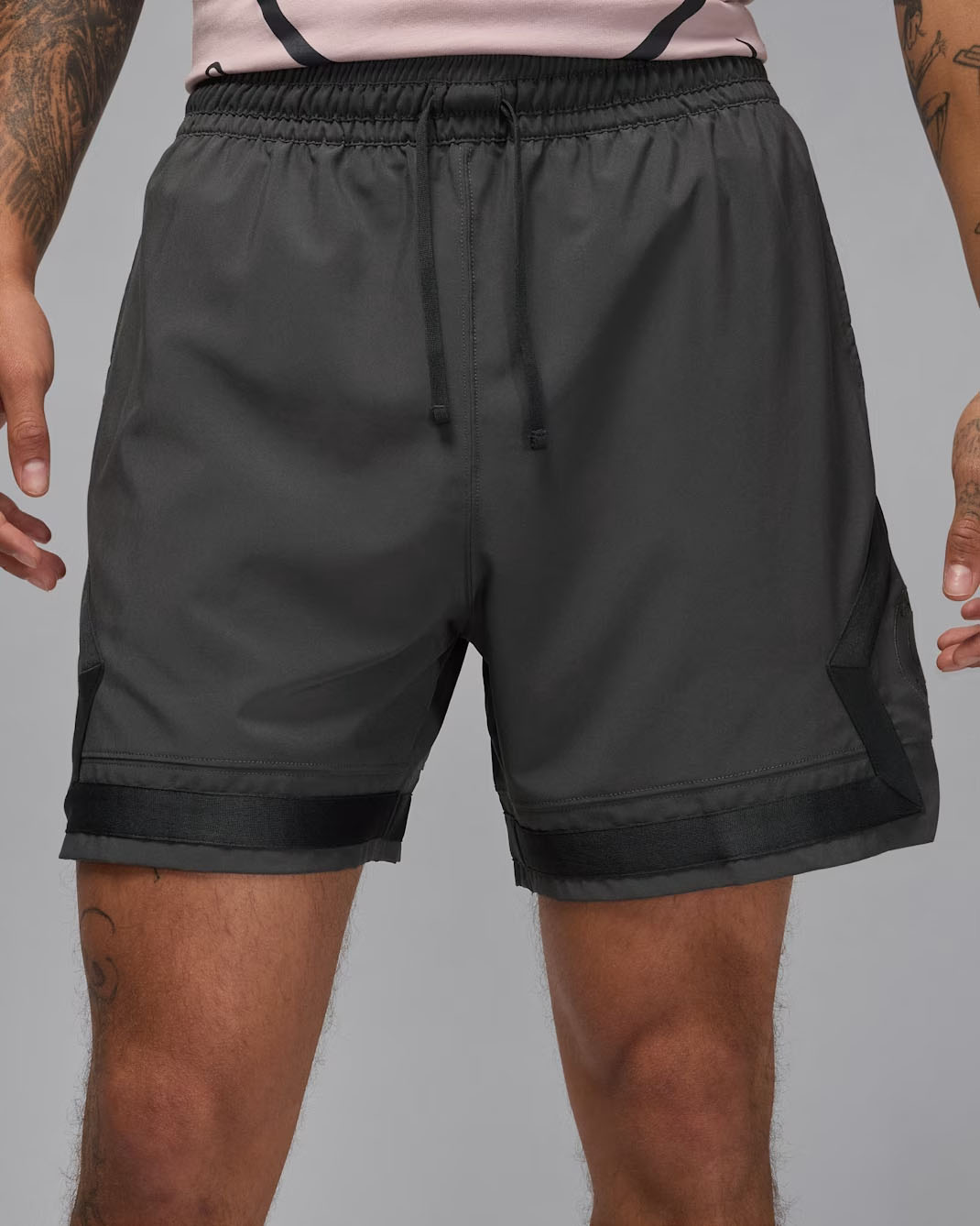 Jordan PSG Paris Saint Germain Mens Diamond Shorts Anthracite 2