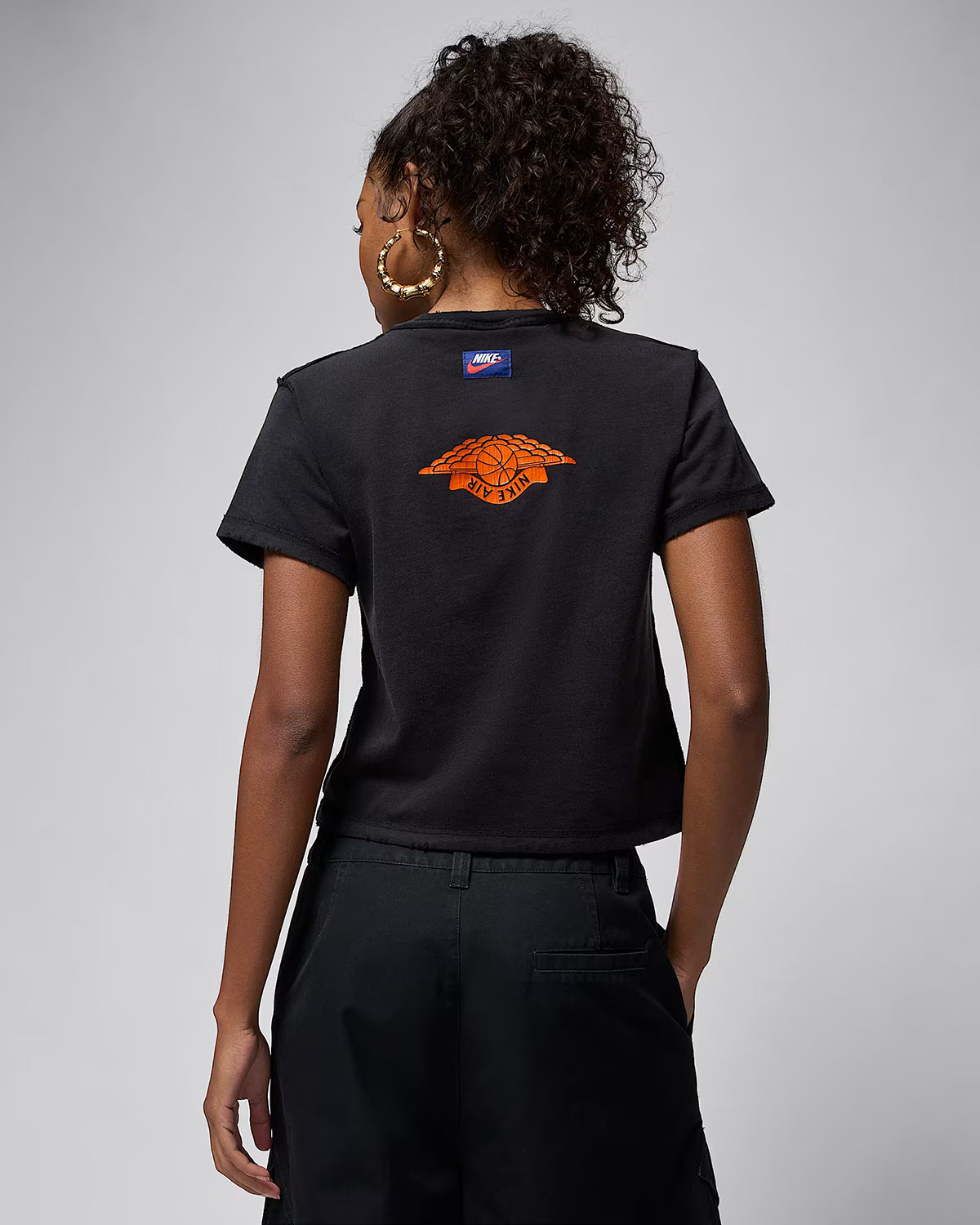 Jordan Rare Air Womens T Shirt Black Red 2