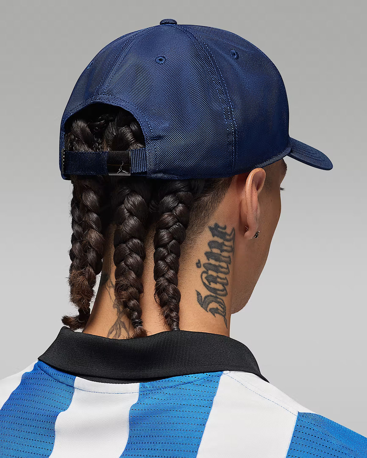 Jordan Rise Structured Metal Jumpman Hat Blue Void 2