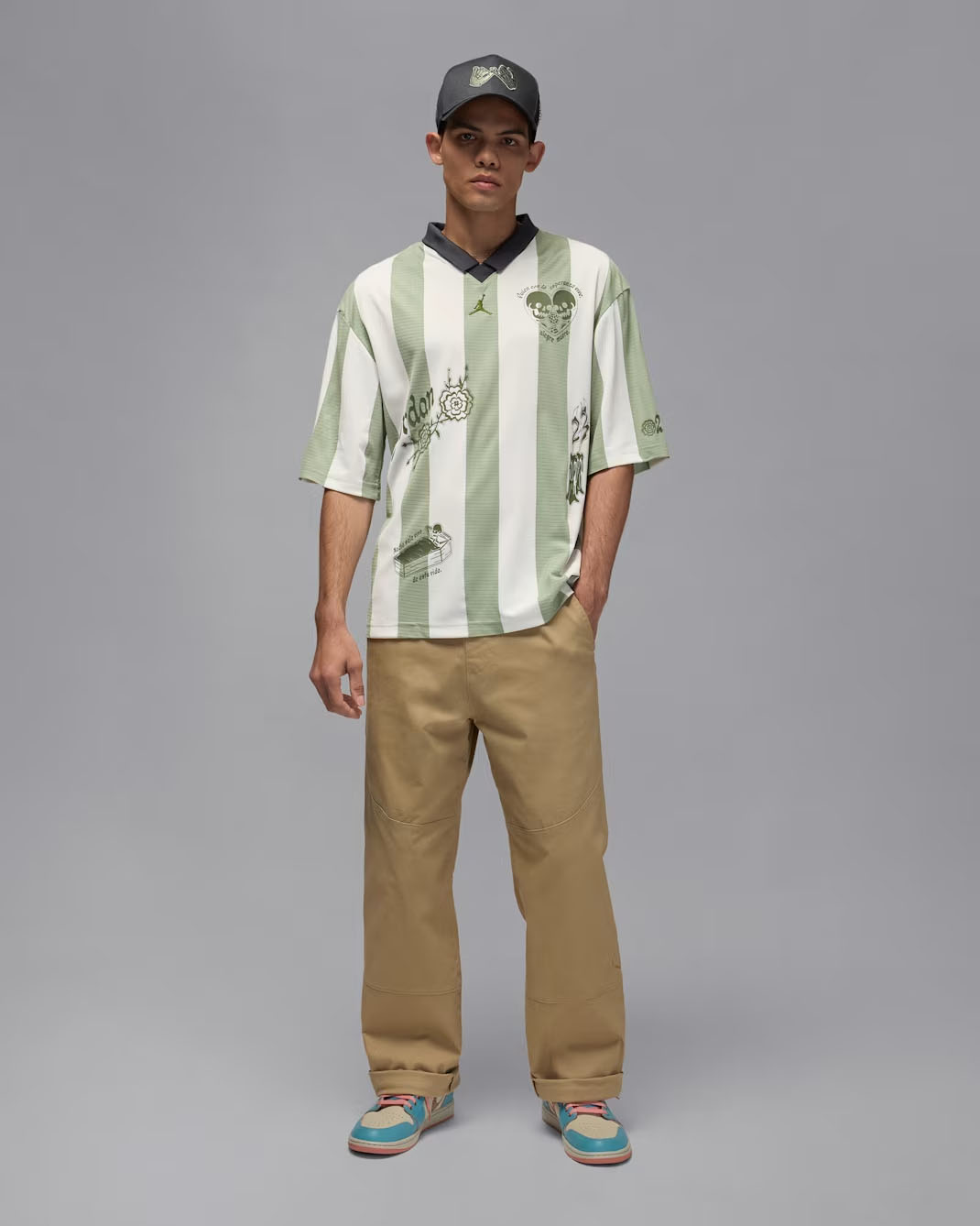 Jordan Somos Eternos Day of the Dead 2025 Mens Goalie Top Outfit